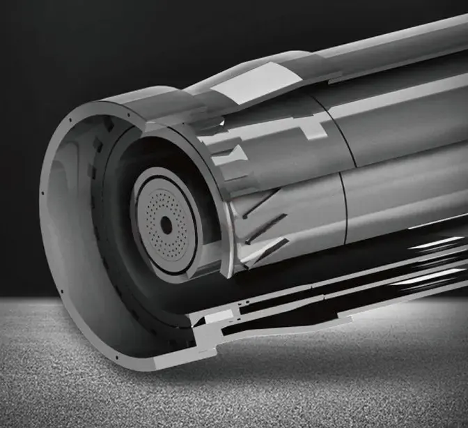 High-thrust low-nitrogen burner